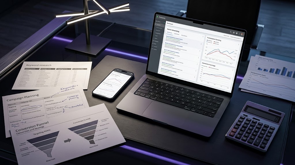 Google Ads campaign performance analytics